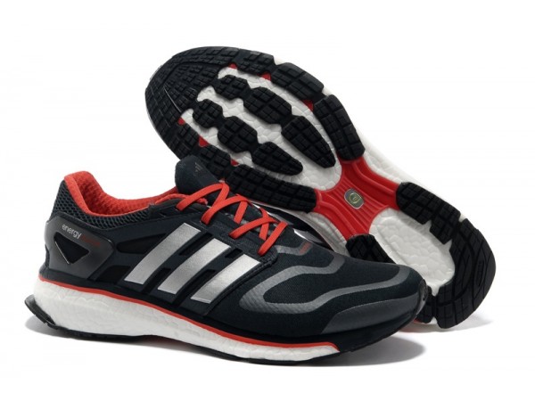Adidas Energy Boost чёр/крас  - дисконт цена